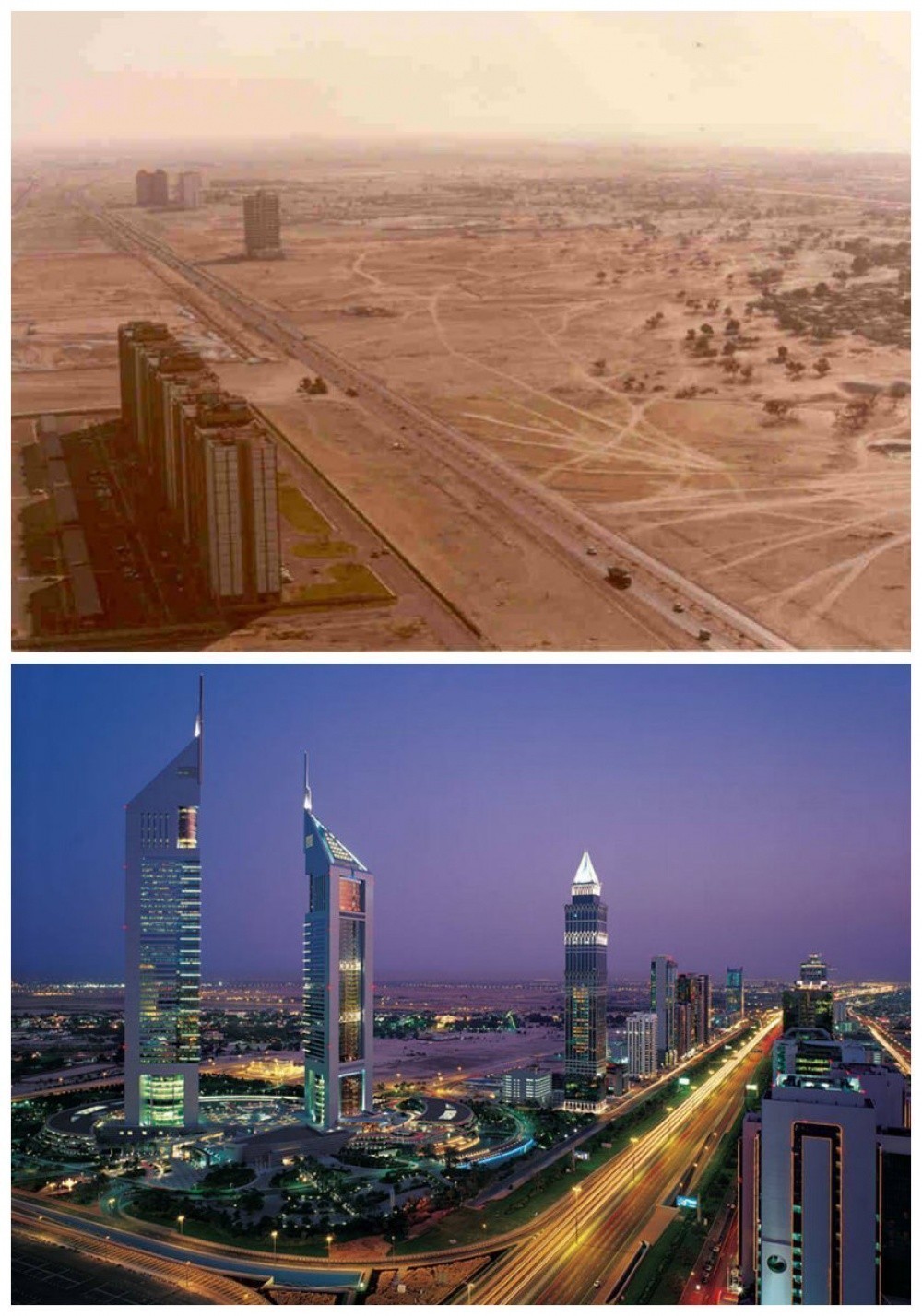 Ντουμπάι, Ηνωμένα Αραβικά Εμιράτα: Το 1990 και Σήμερα