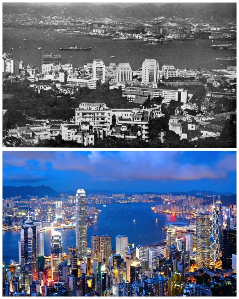 Χονγκ Κονγκ: Το 1960 και Σήμερα