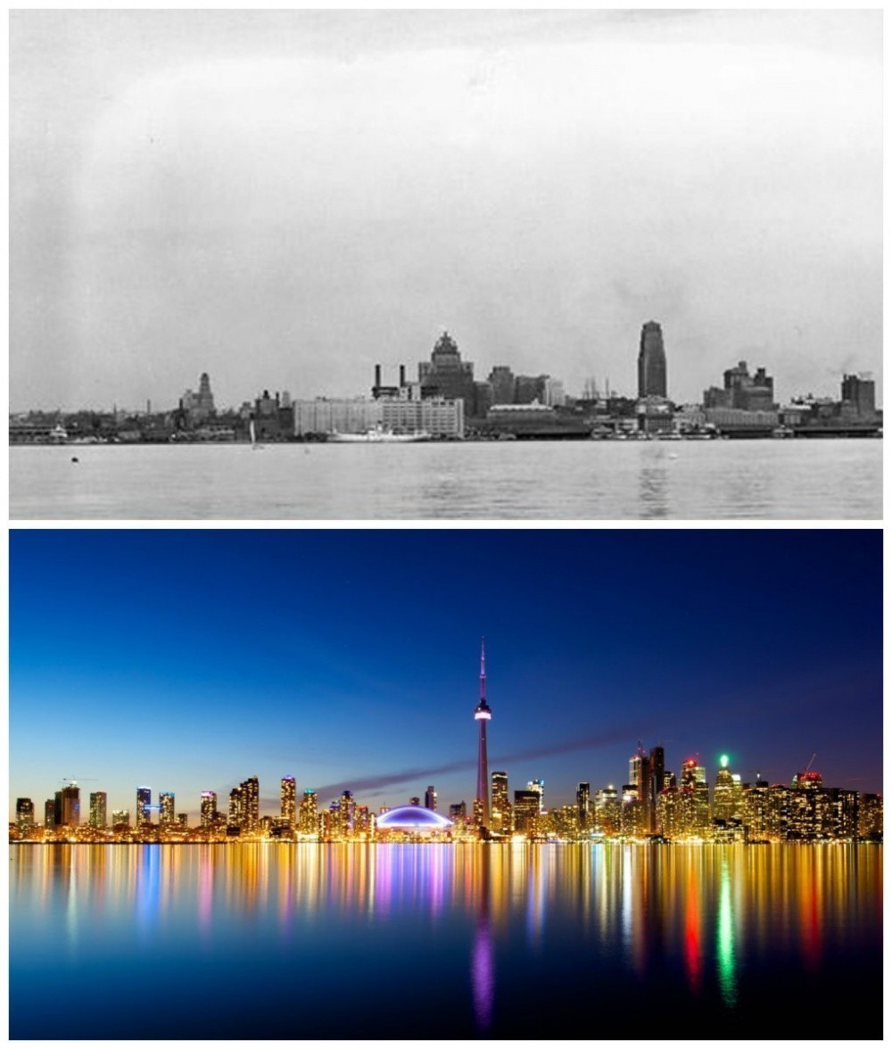 Τορόντο, Καναδάς: Το 1930 και Σήμερα